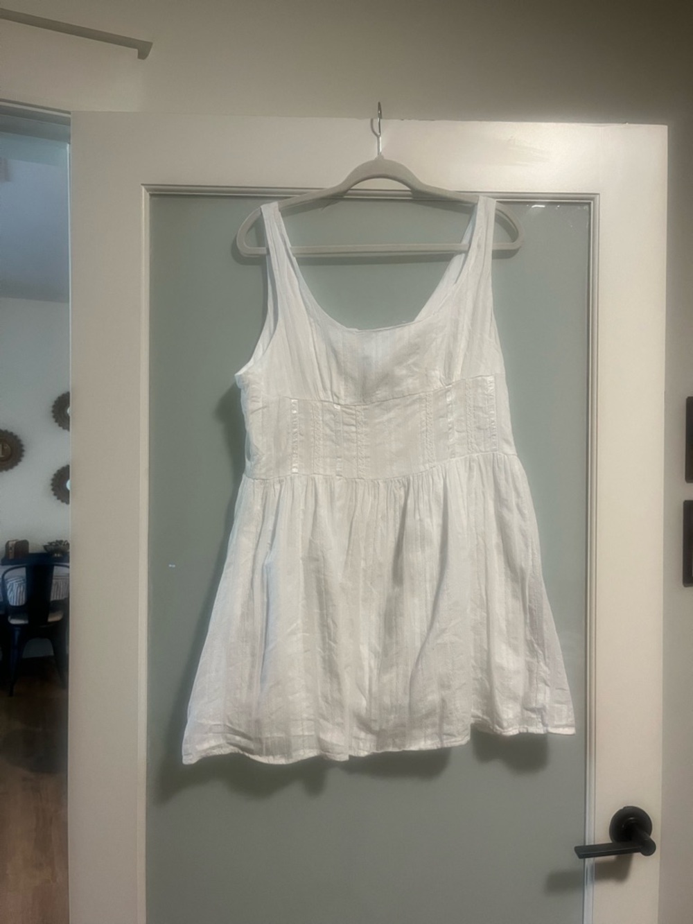Princess Polly White Linen Dress